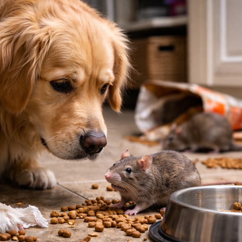 Présence de rongeurs dans un logement – danger pour les enfants et animaux