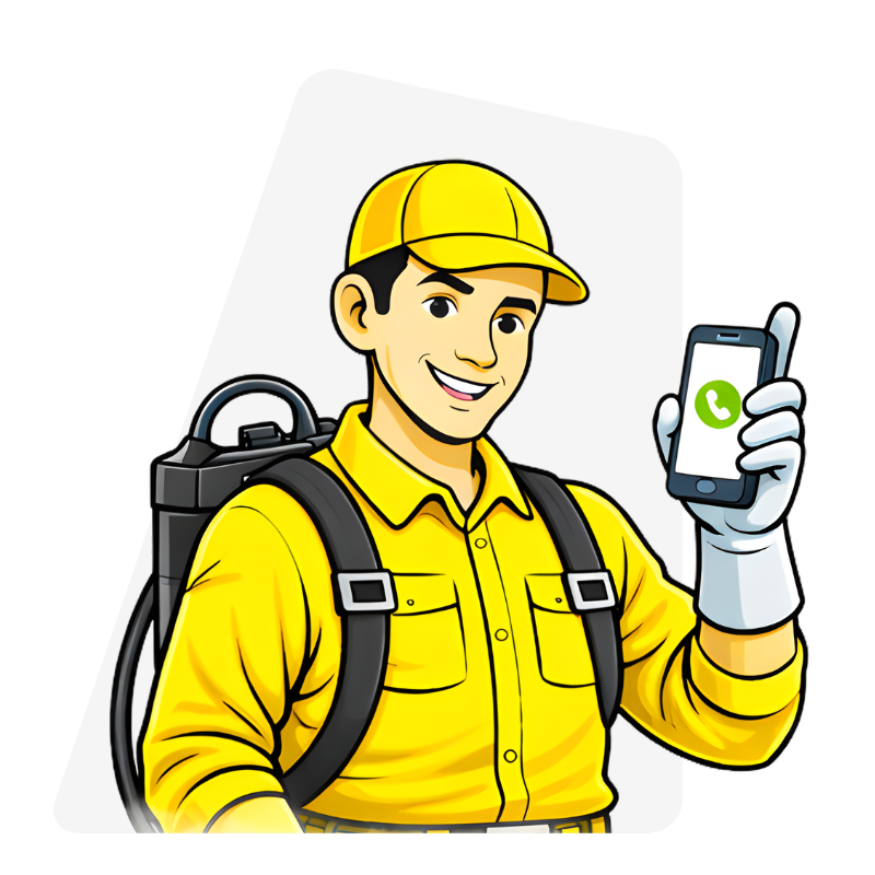 Professionnel anti-nuisibles joignable par téléphone